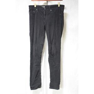 AG Adriano Goldschmied The Jegging Super Skinny Corduroy Pants in Black – 29